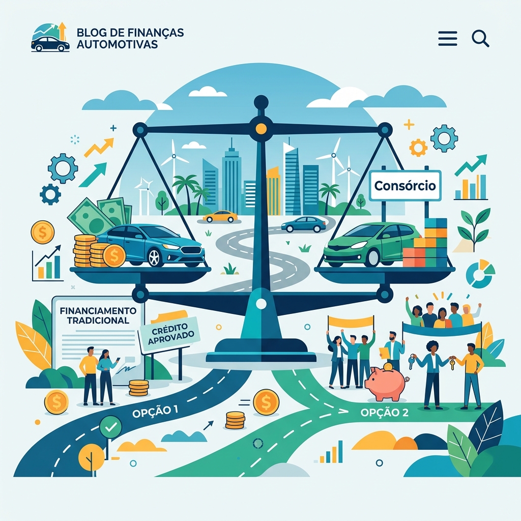 Consórcio ou Financiamento de Carro: Qual Vale Mais a Pena em 2026?