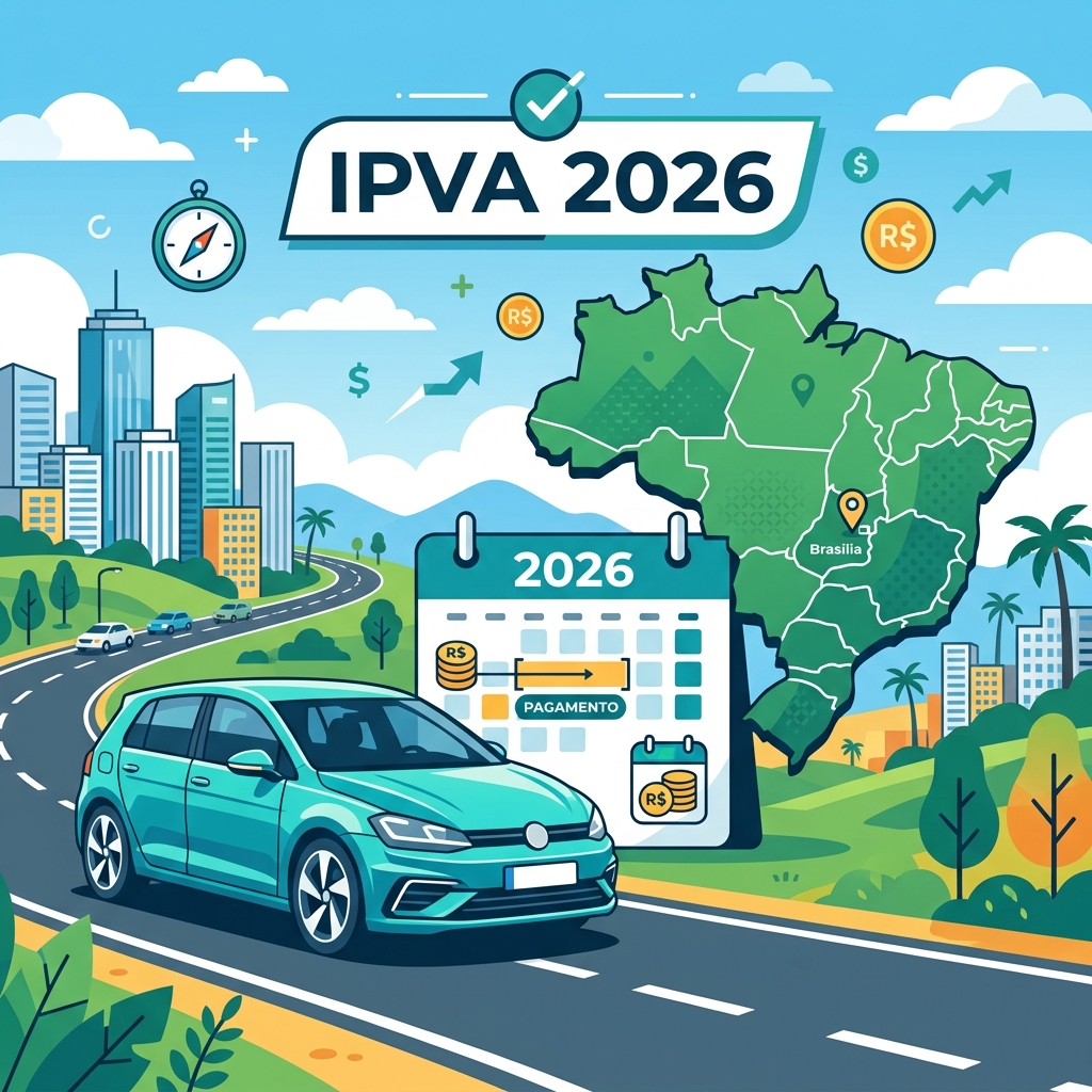 IPVA 2026: Tabela Completa por Estado e Como Calcular o Seu
